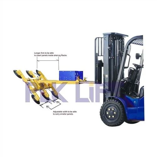 Lifter de sticlă cu vid controlat de la distanță pentru stivuitor
